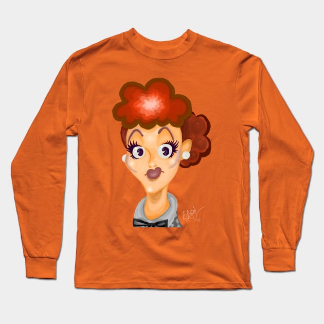 Lucy Long Sleeve T-Shirt by ArtofBJF